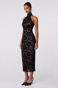 Alessia High Neck Midi