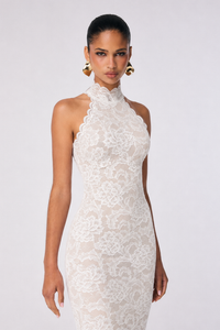 Alessia High Neck Midi