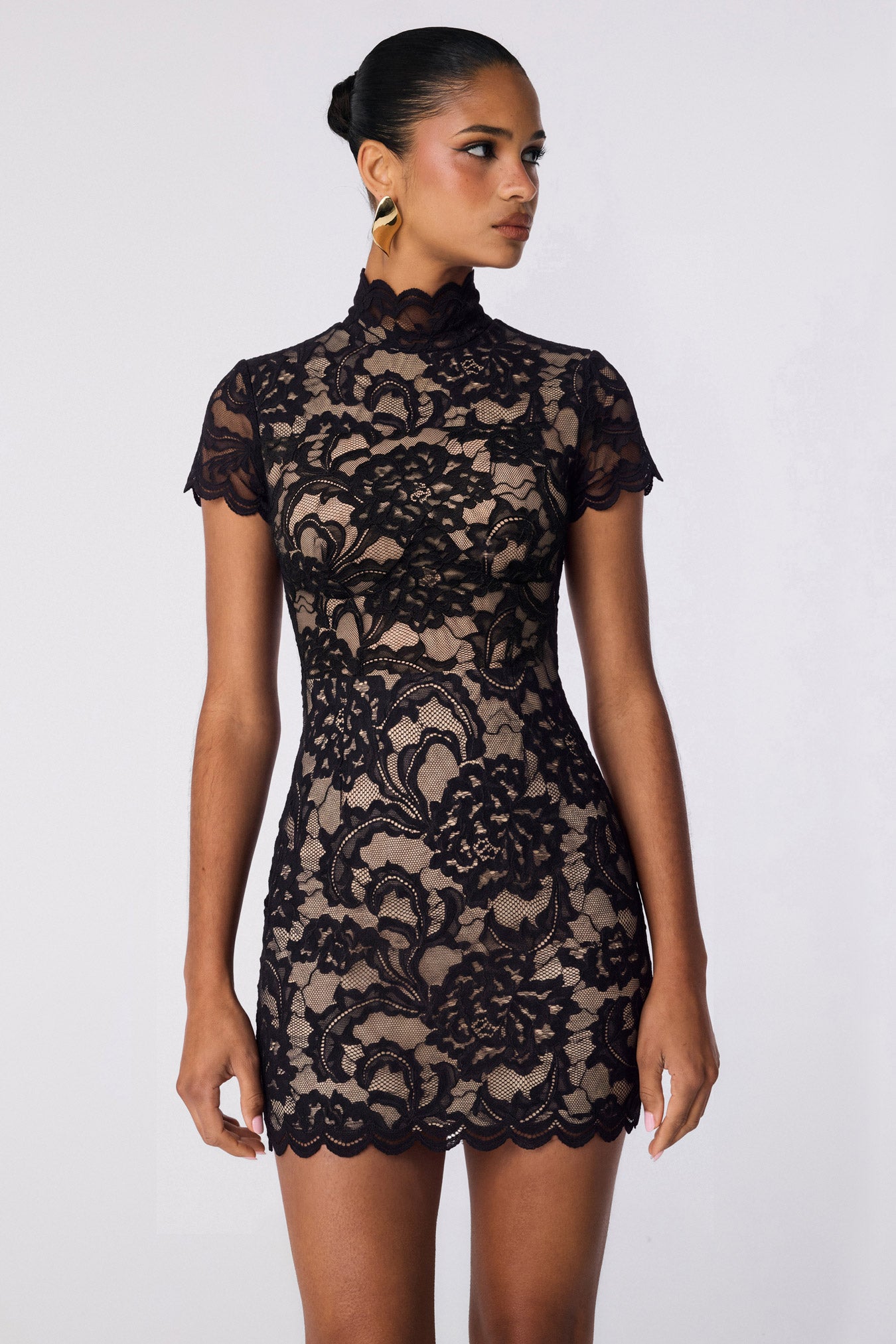 Alessia High Neck Mini
