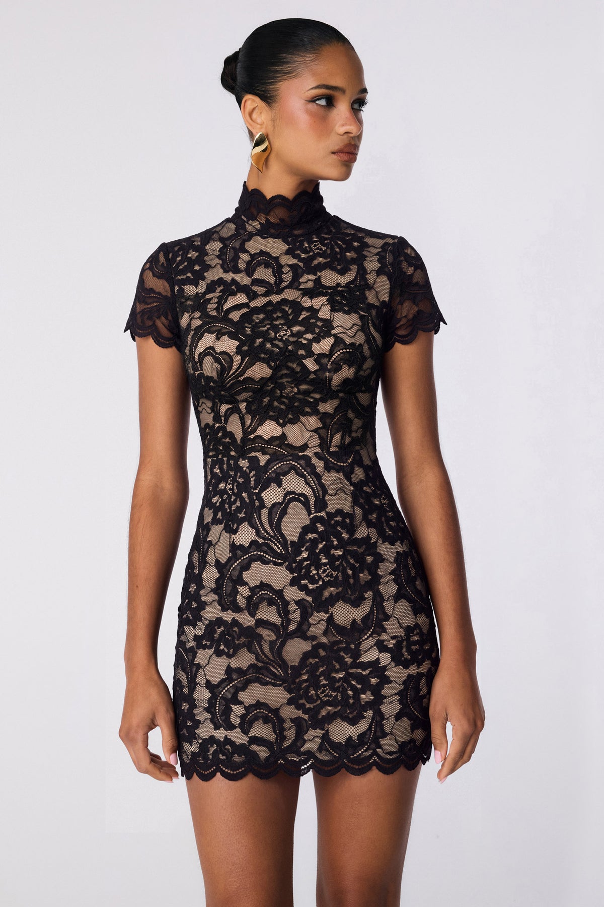 Alessia High Neck Mini