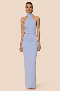 Crush Halter Gown