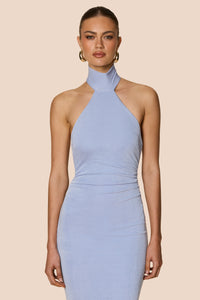 Crush Halter Gown