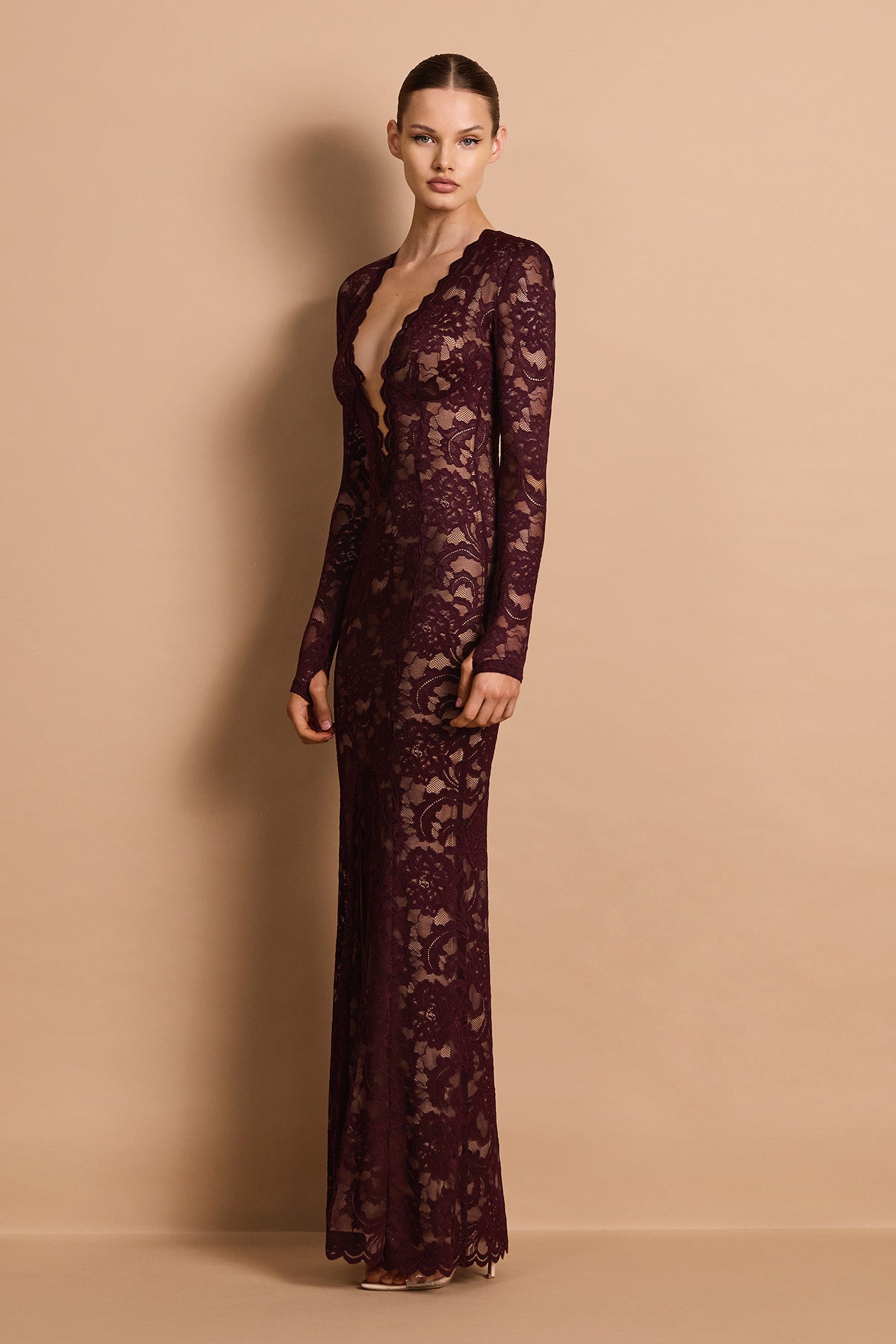 DELPHINE-LACE-LS-GOWN_BLACK-CHERRY_2