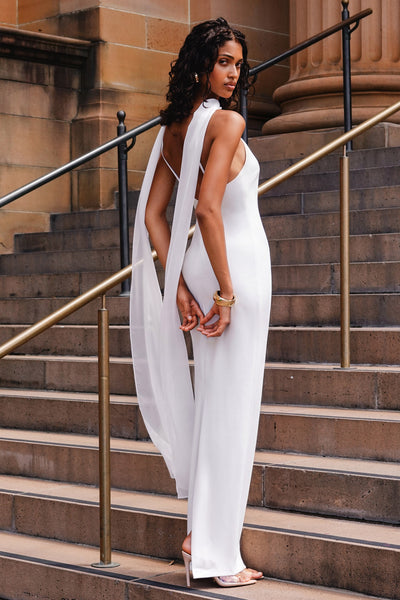 Martini High Neck Gown