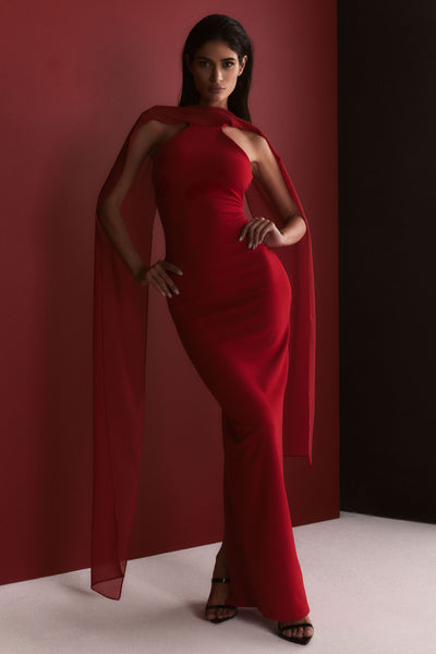 Martini High Neck Gown