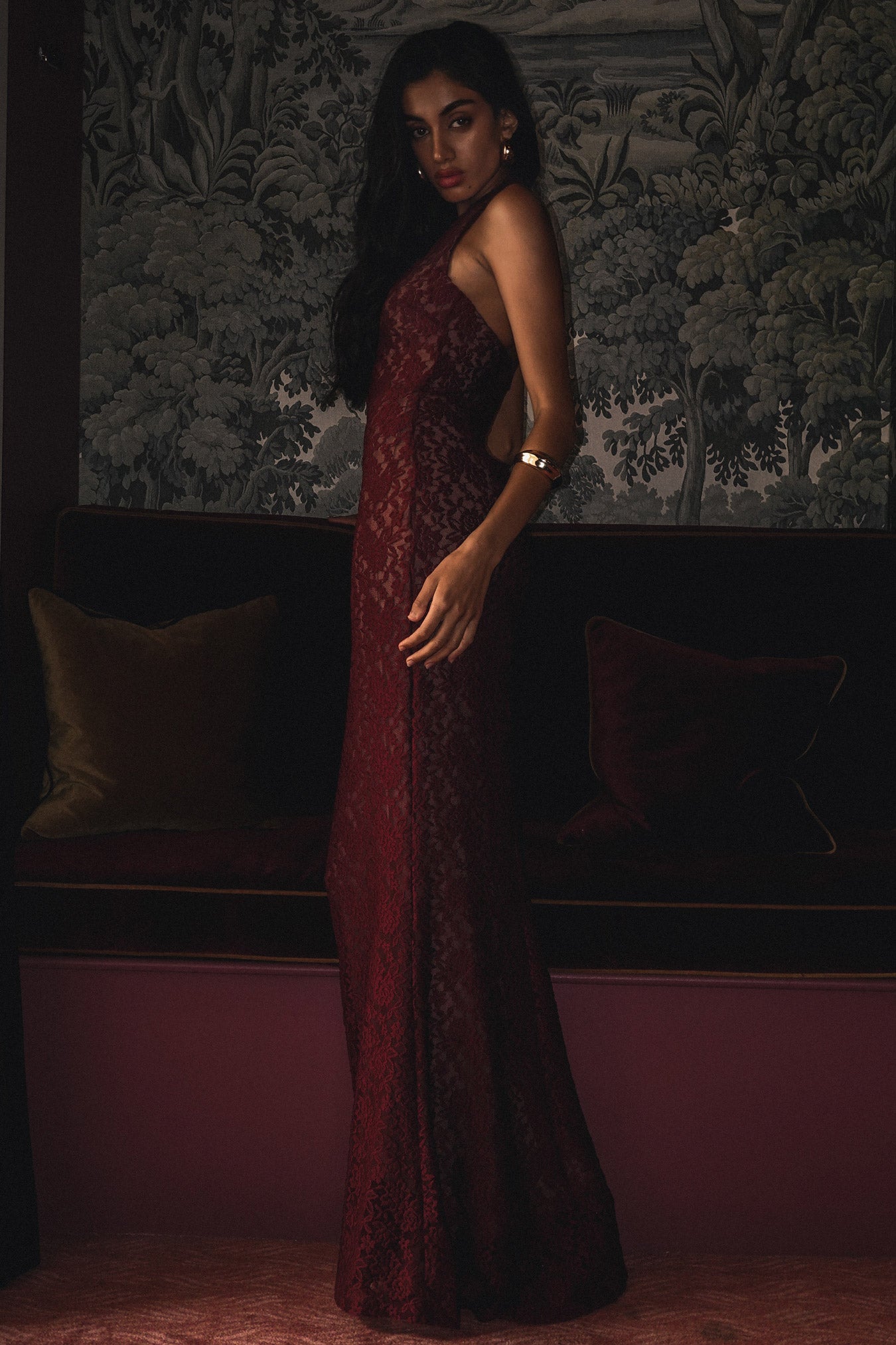 Mystique Halter Gown
