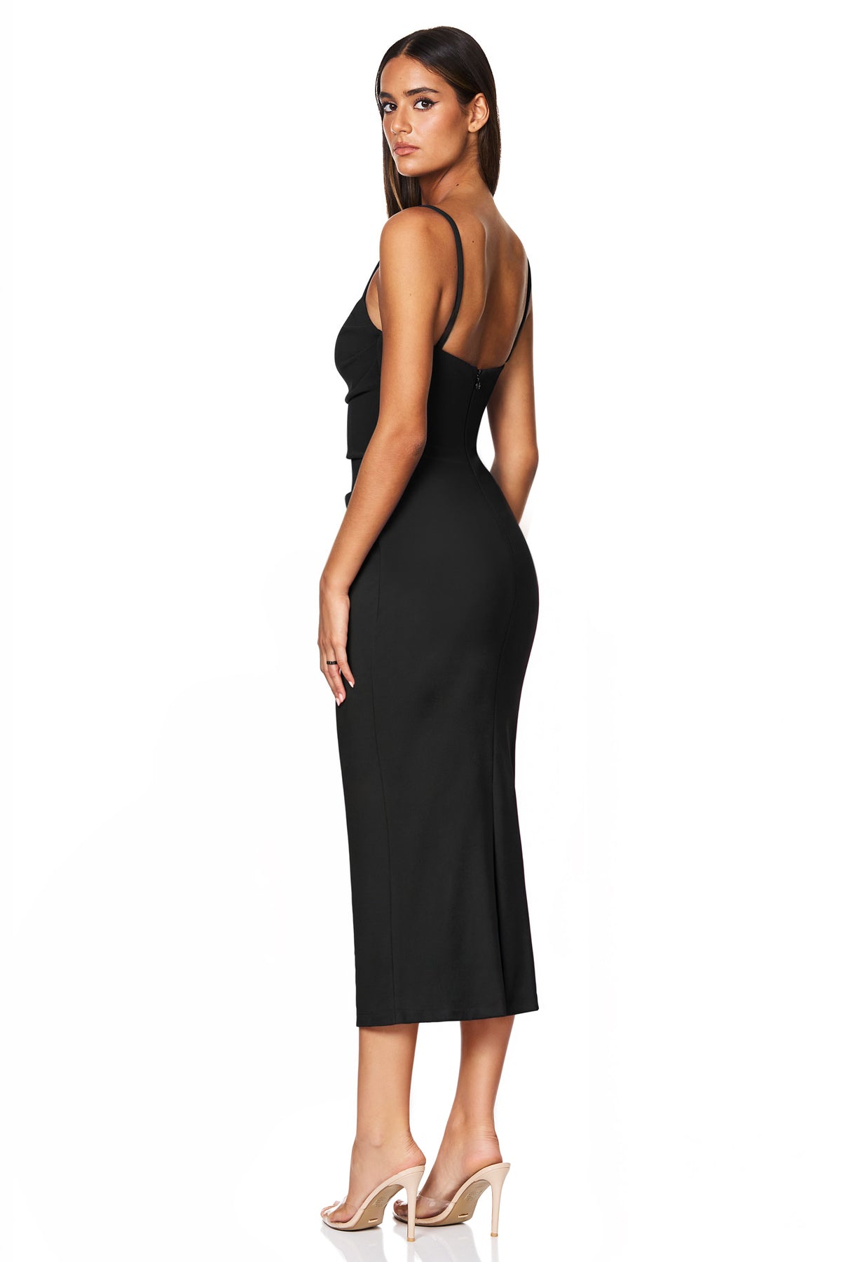 nookie fantasy midi dress Tucked Tease Midi