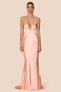 Scarlet Plunge Gown