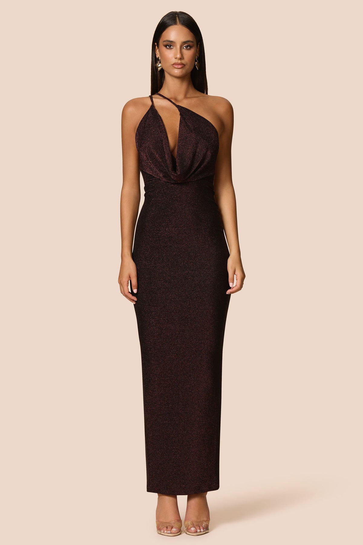 Two Piece Halter Long Gown 9935 main image 1