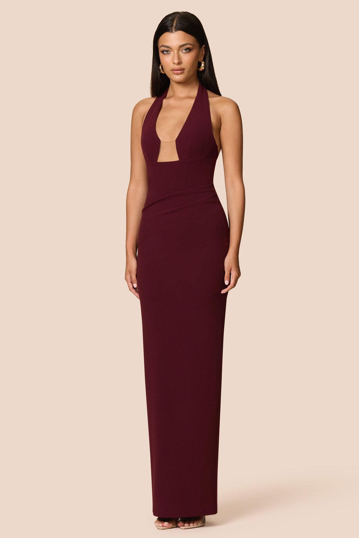 Demi Gown Wine / XS