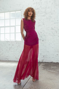 Demi Satin Maxi - Nookie