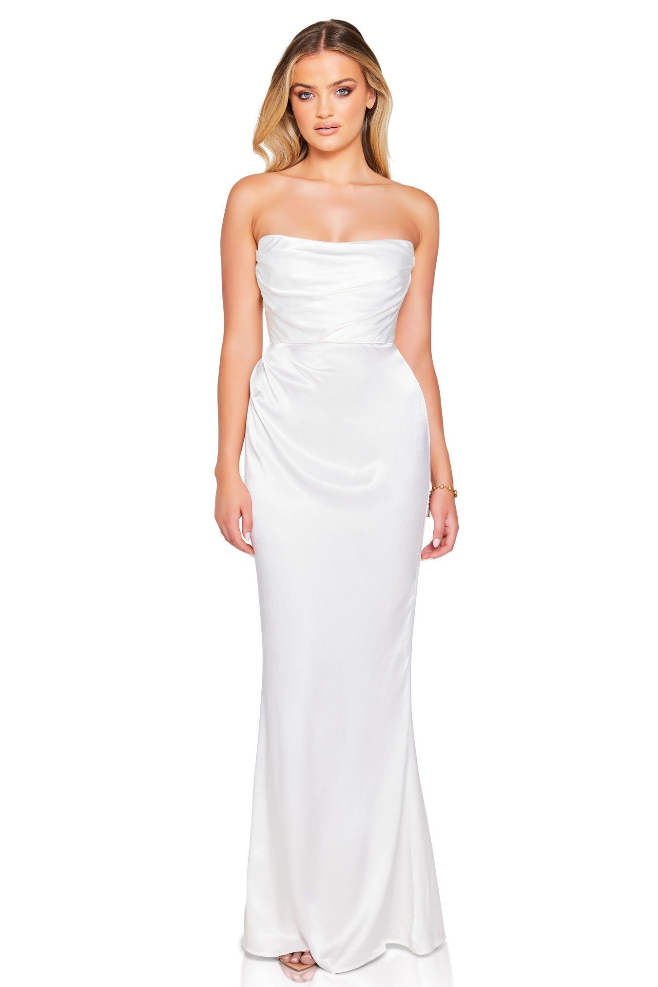 Emelie Strapless Gown - Nookie