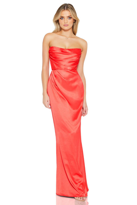 Emelie Strapless Gown - Nookie