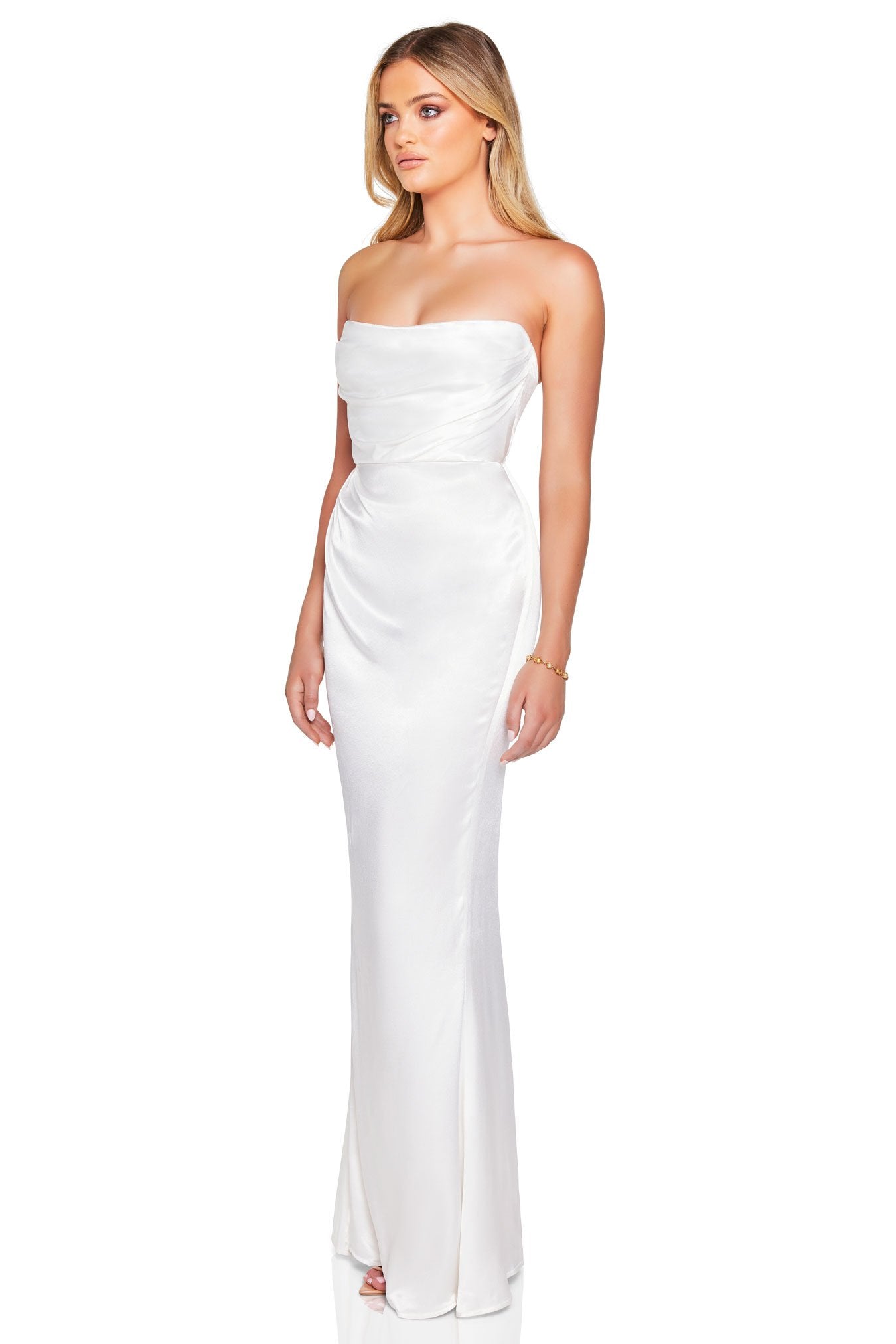 Emelie Strapless Gown - Nookie