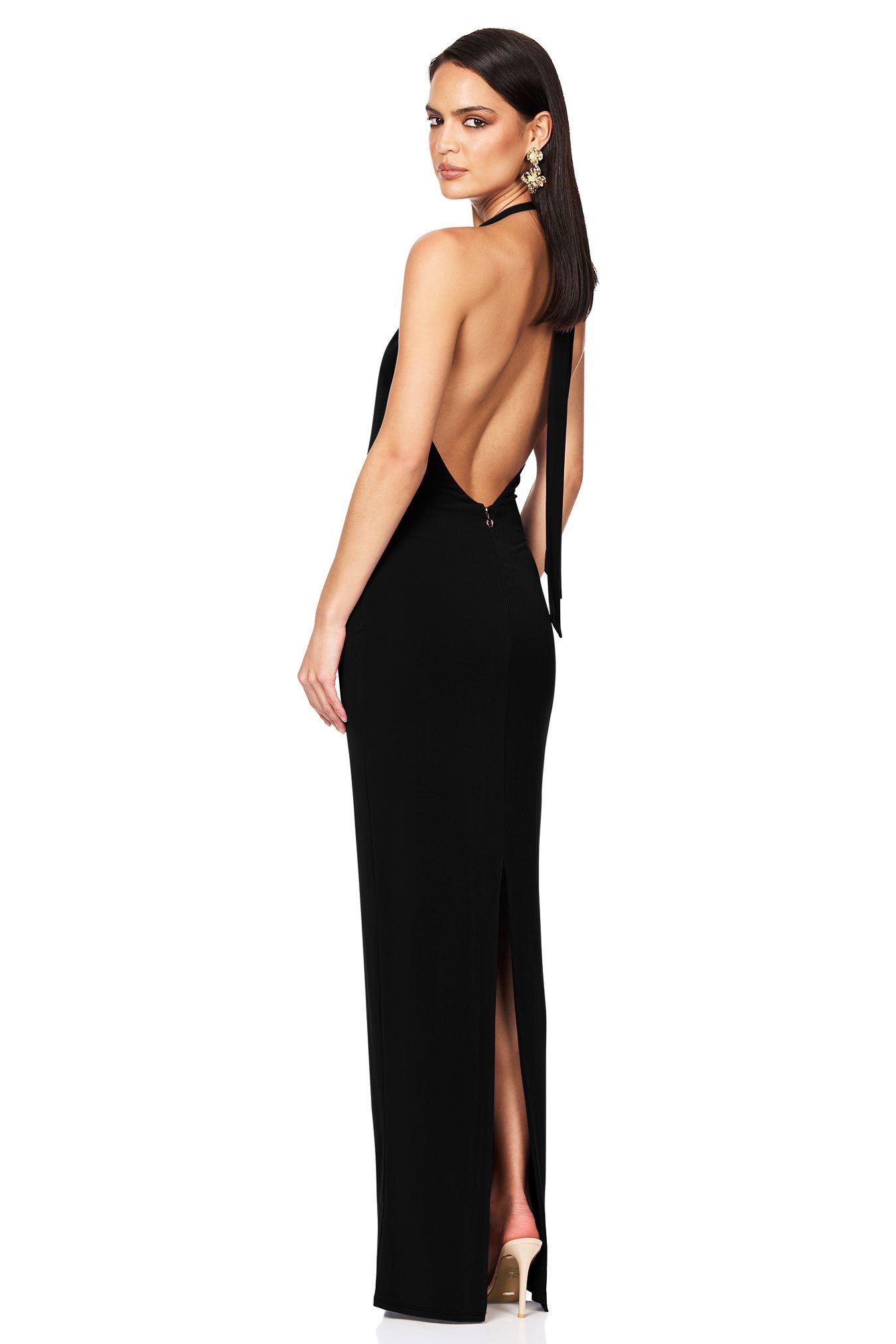 Empire Halter Gown - Nookie