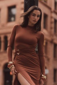 Kaia LS Maxi Dress - Nookie