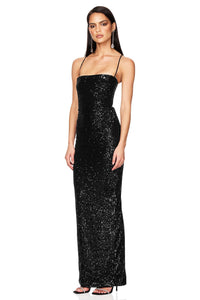 Lumina Lace Back Gown - Nookie