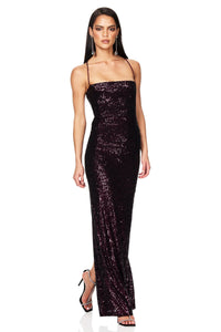 Lumina Lace Back Gown - Nookie