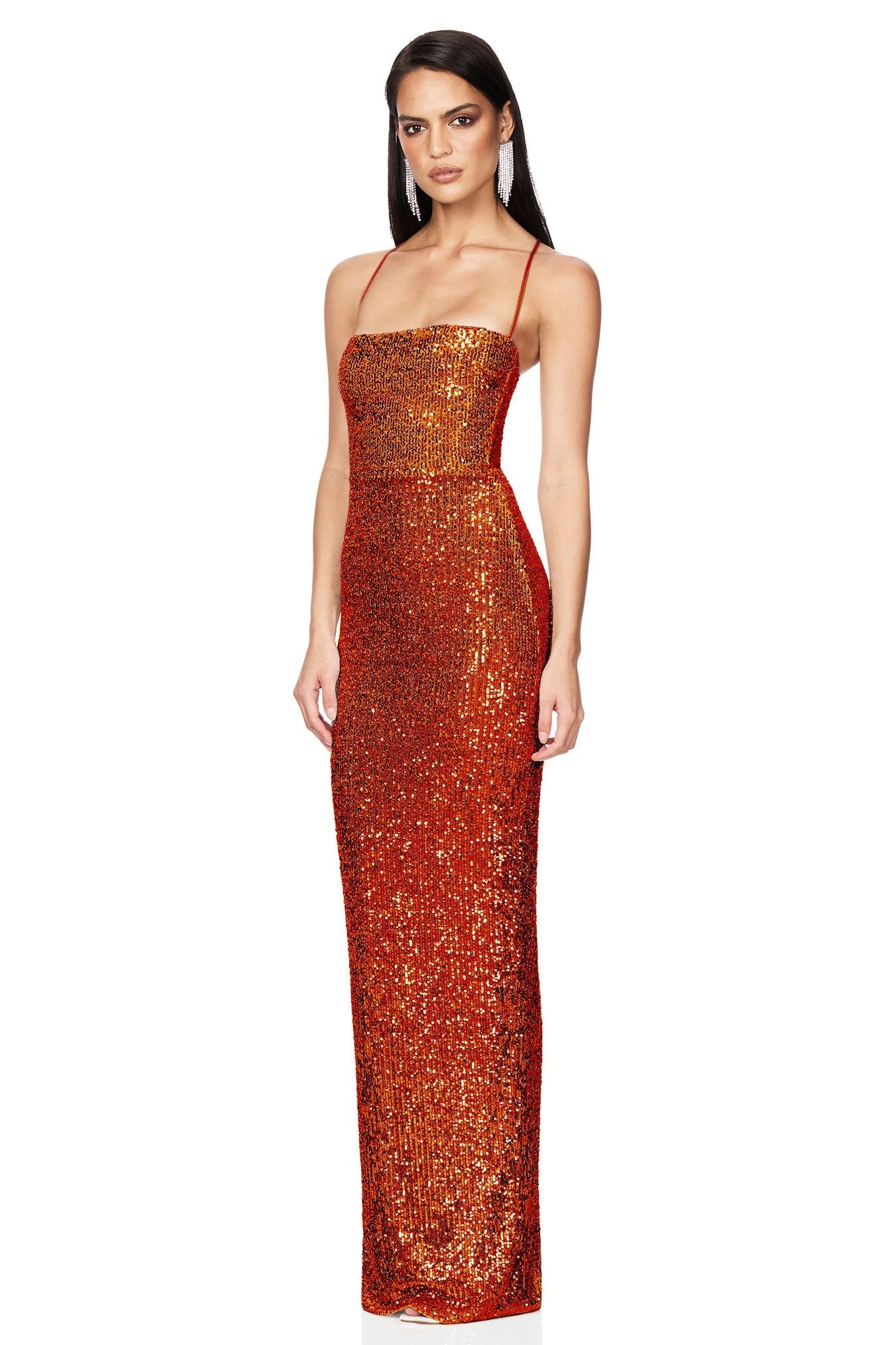 Lumina Lace Back Gown - Nookie