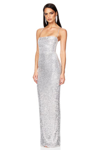 Lumina Lace Back Gown - Nookie