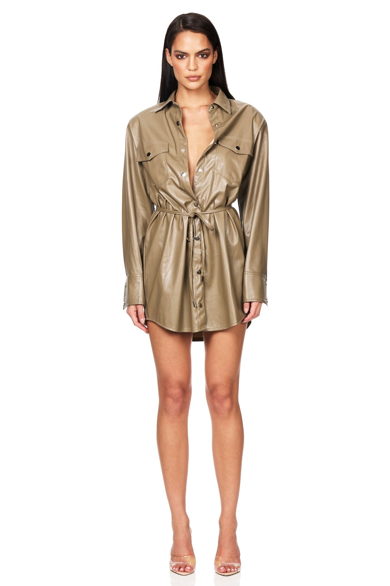Off Duty Shirt Dress - Nookie