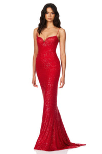 Serena Sequin Gown - Nookie