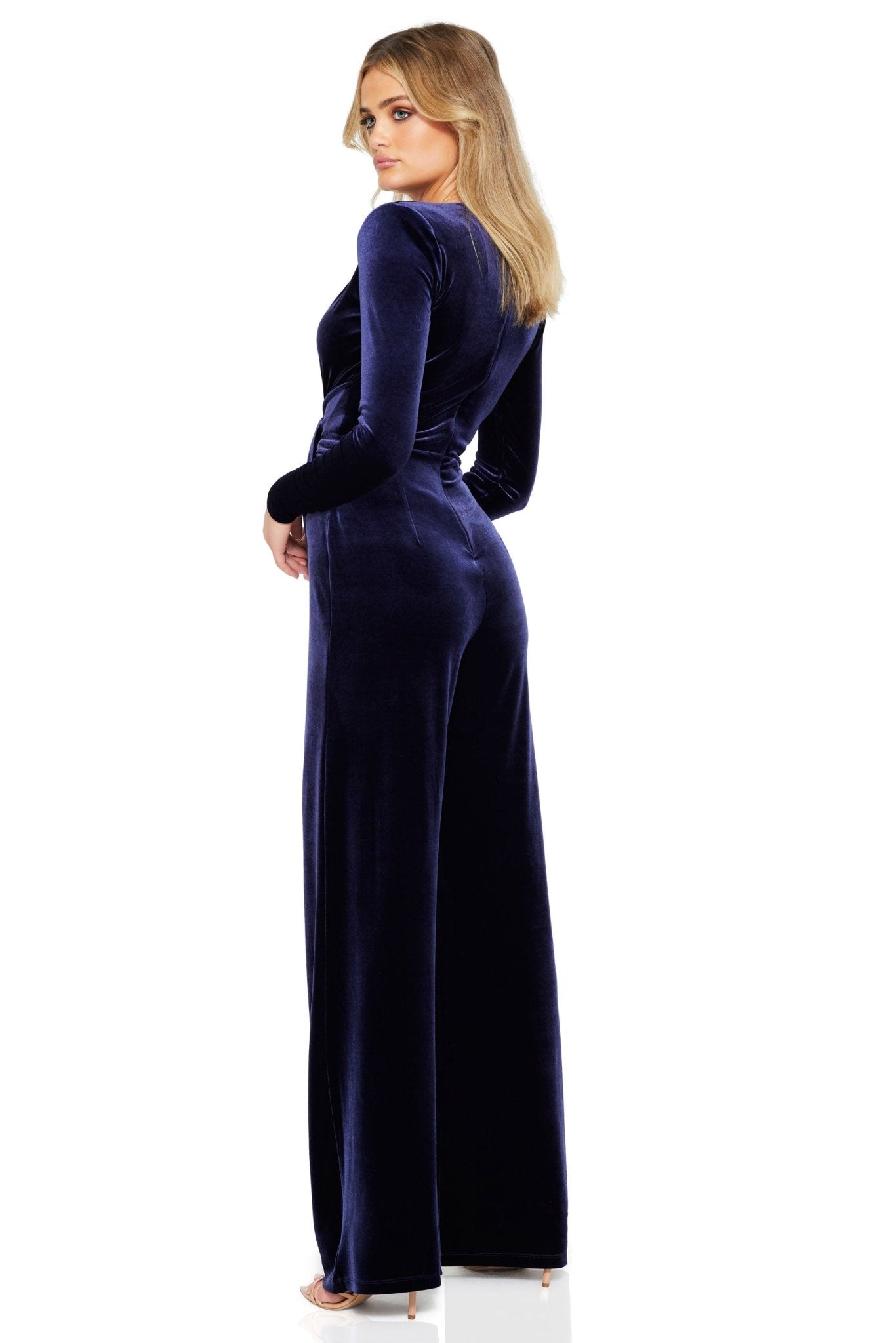 VAMP VELVET JUMPSUIT - Nookie