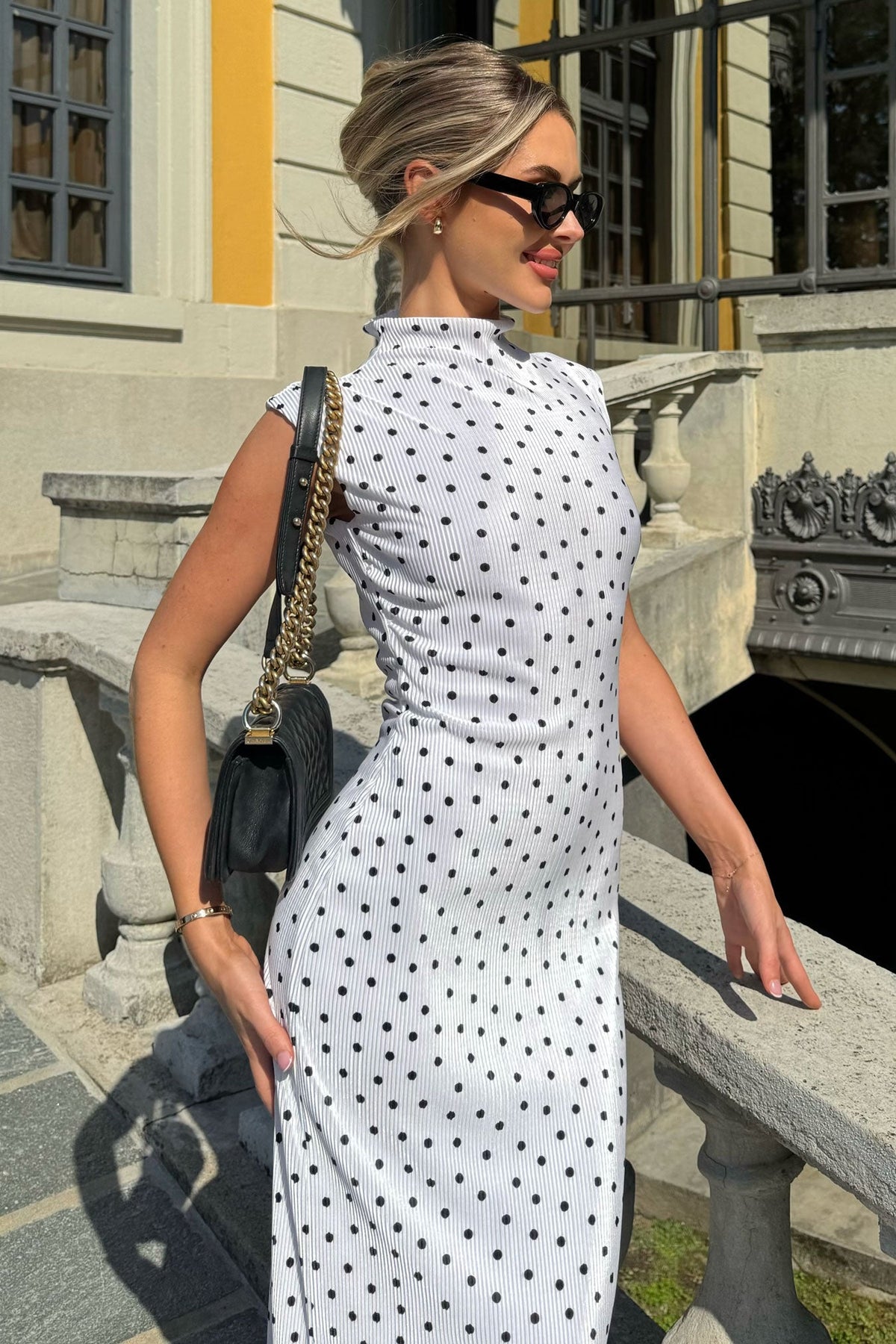 Vivian High Neck Maxi