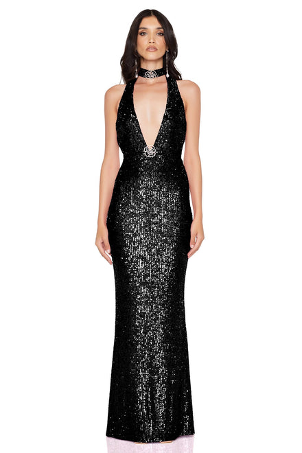 Rosalia Halter Gown - Nookie