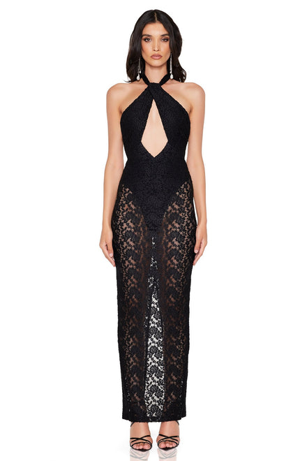 Roxana Halter Gown - Nookie