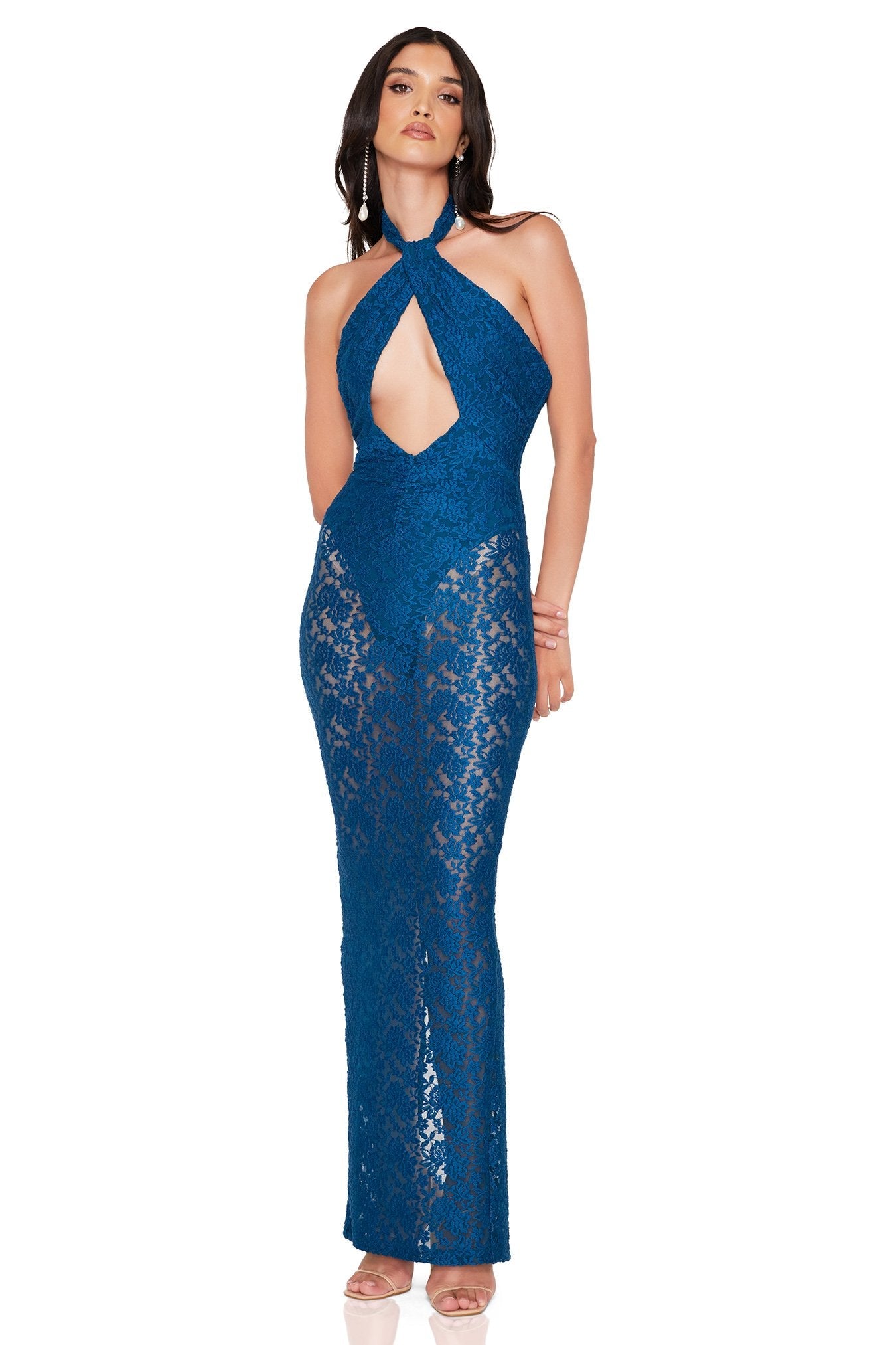 Roxana Halter Gown - Nookie