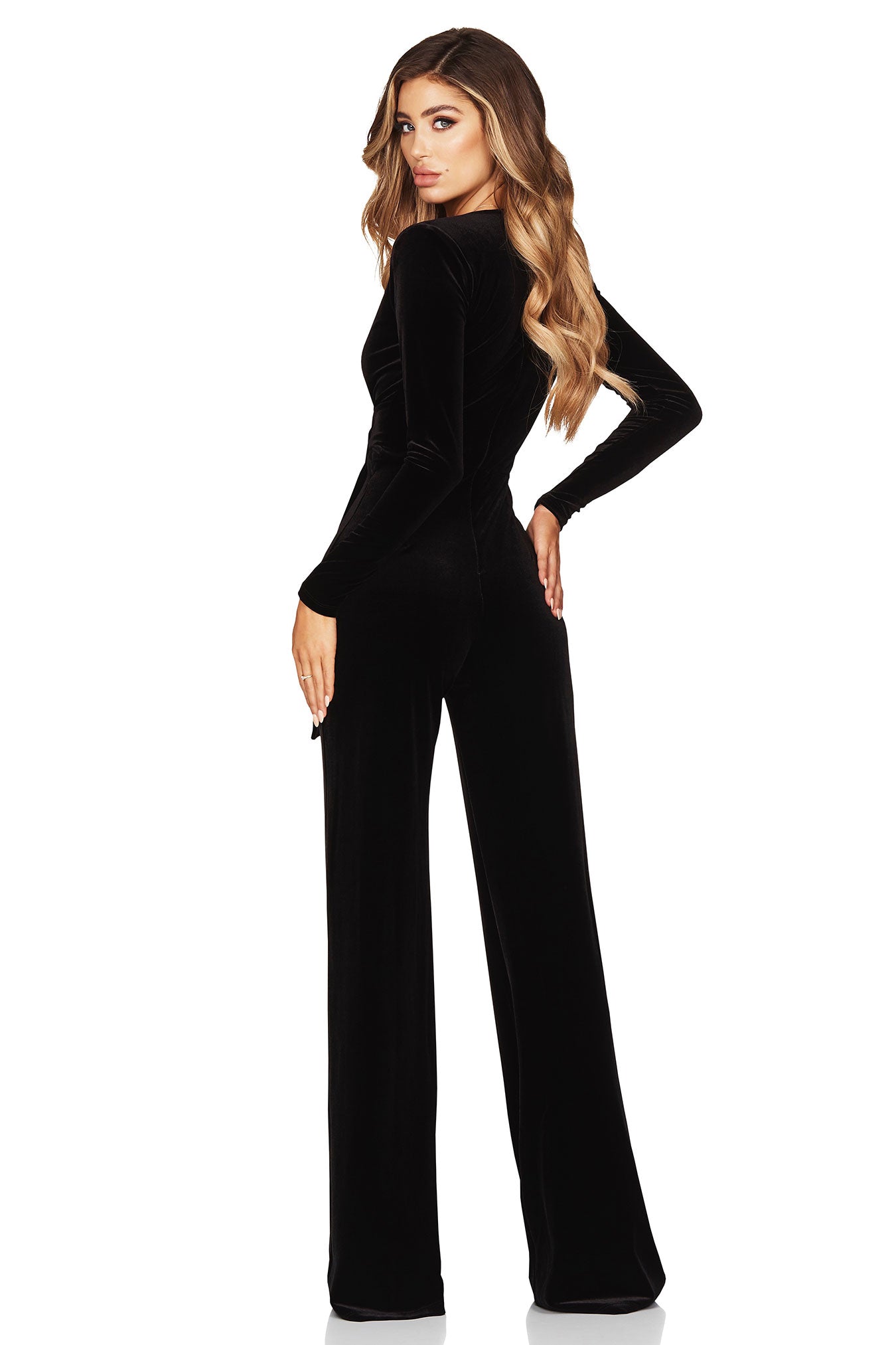 VAMP VELVET JUMPSUIT - Nookie