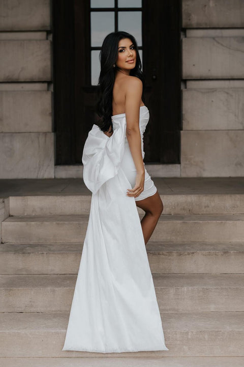 nookie dresses MARIAH GOWN BY THE DRESSING ROOM Super soft sorrento jersey Sweetheart neckline Padded bra cups Thin elastic straps (non WHITE DRESSES | Nookie