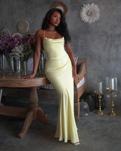 Entice Drape Gown