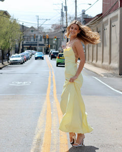 Entice Drape Gown