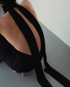 Crush Halter Gown