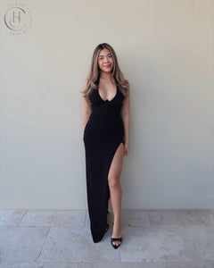 Cinema Halter Gown