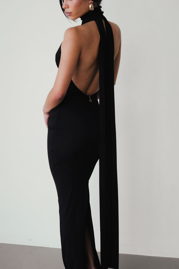 Crush Halter Gown