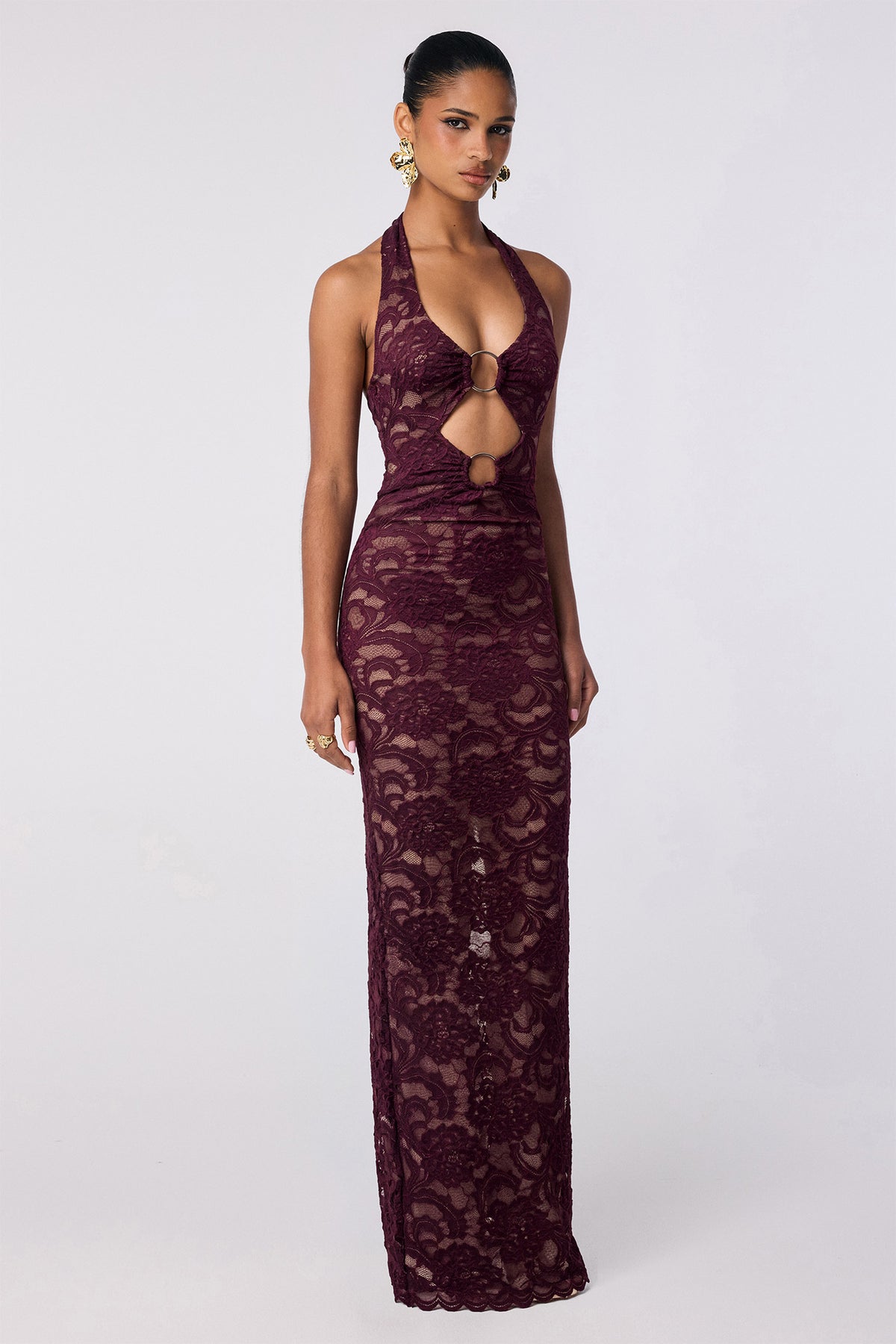 Dahlia Halter Maxi