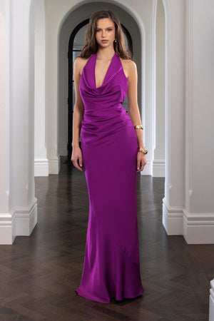 Penelope Drape Gown | Nookie