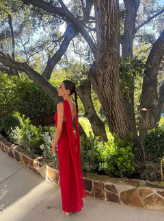 Martini High Neck Gown