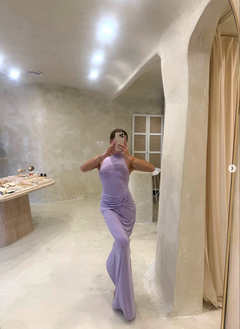 Petra High-Neck Maxi