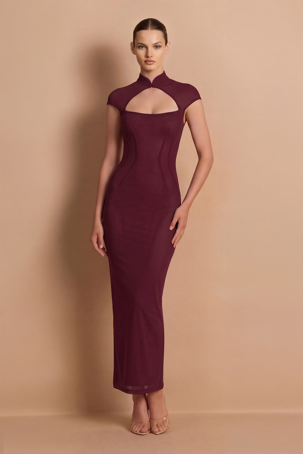TATUM-CAP-SLEEVE-MIDI-WINE-4