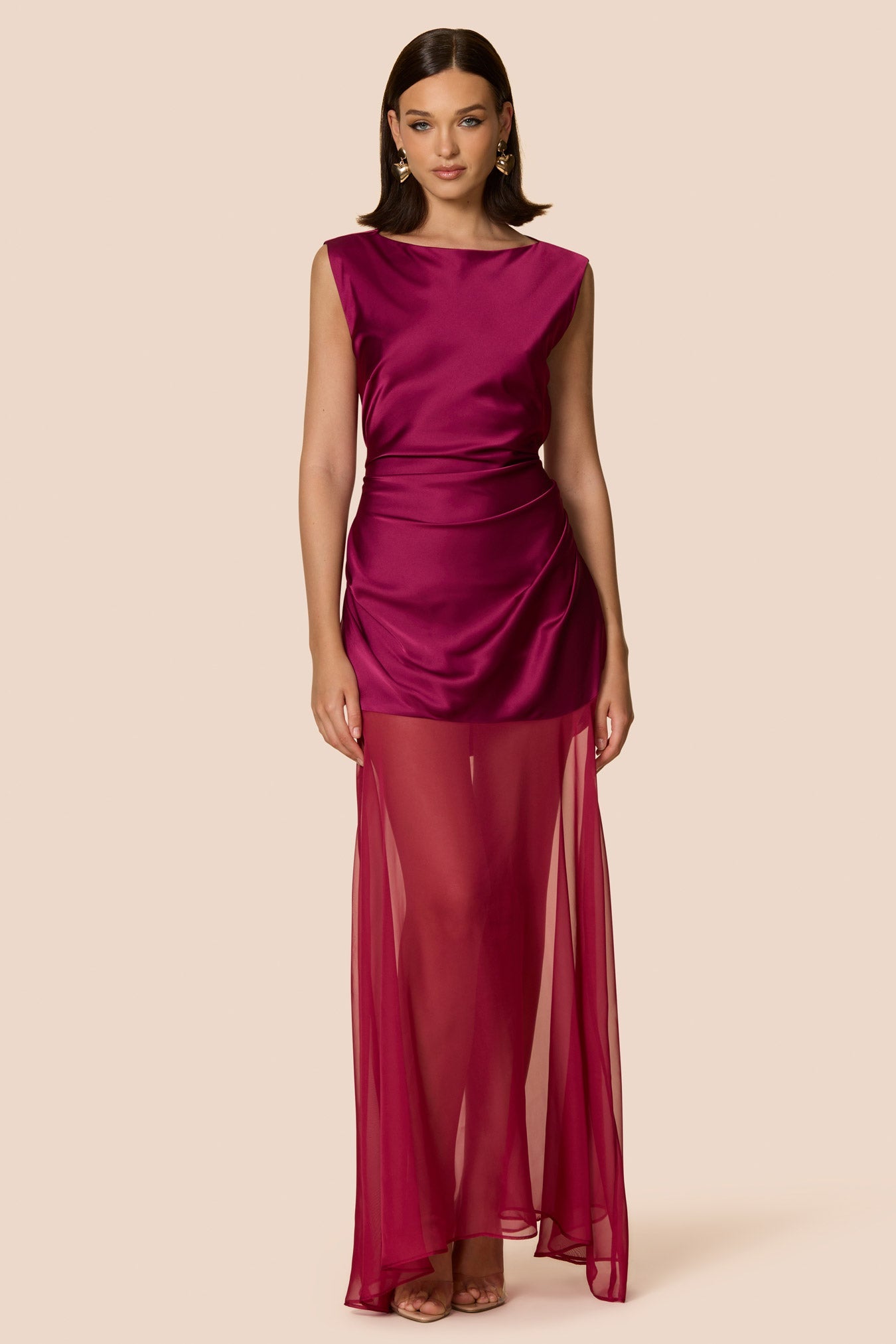 Demi Satin Maxi - Nookie