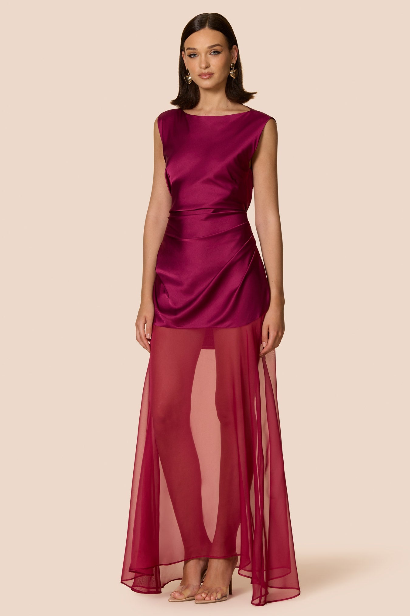 Demi Satin Maxi - Nookie