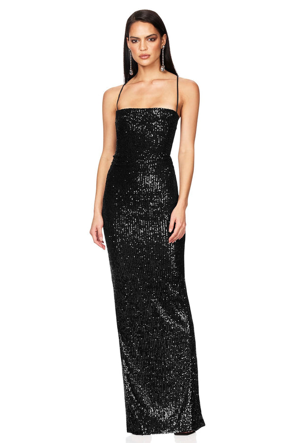 Lumina Lace Back Gown - Nookie