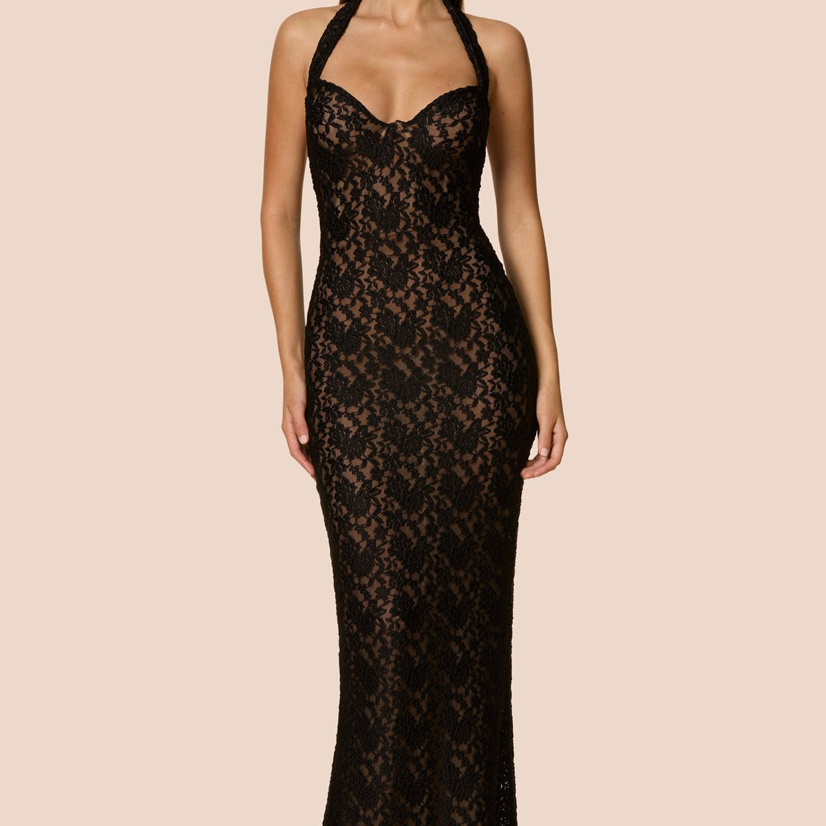 Mystique Halter Gown