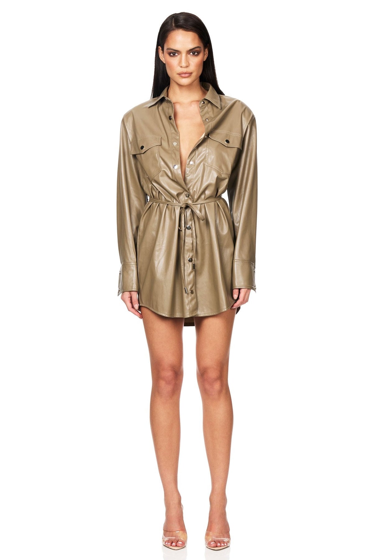 Off Duty Shirt Dress - Nookie