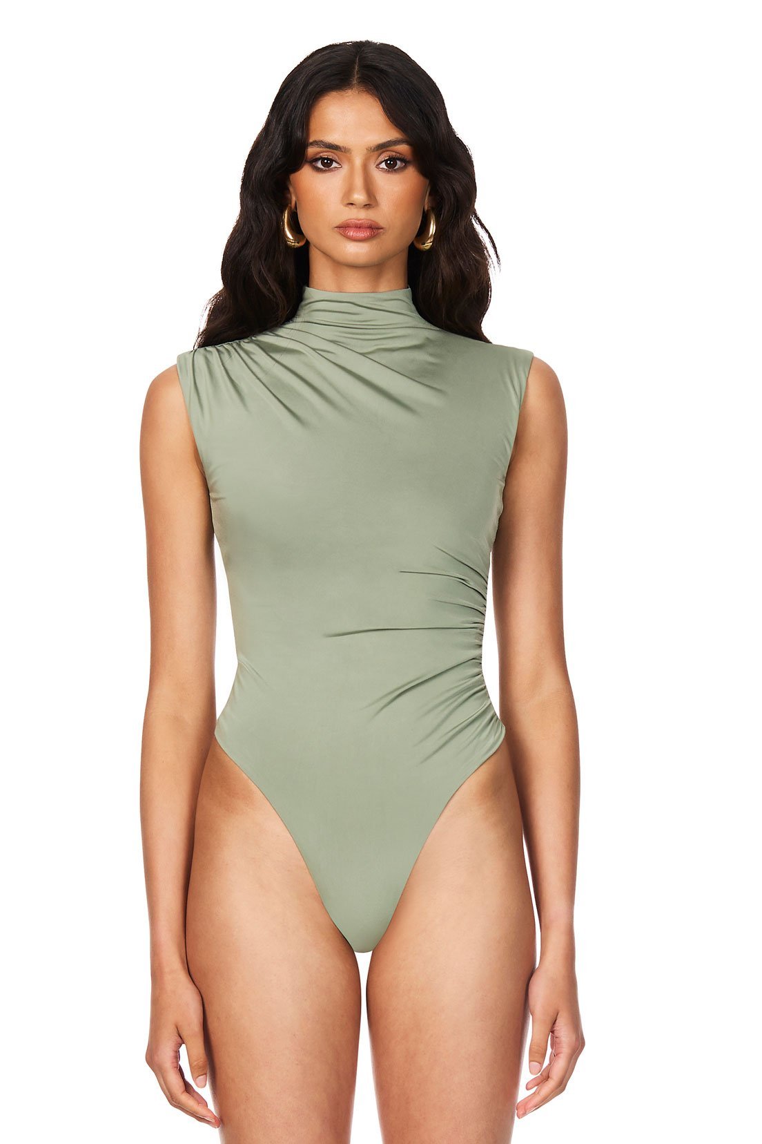 Olivia High Neck Bodysuit - Nookie