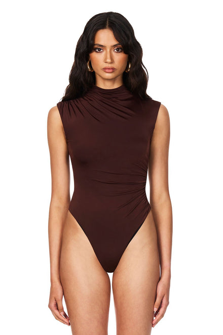 Olivia High Neck Bodysuit - Nookie